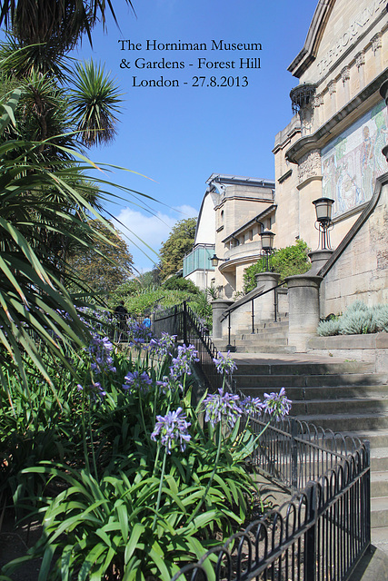 Steps and terraces at the Horniman Museum 27 8 2013