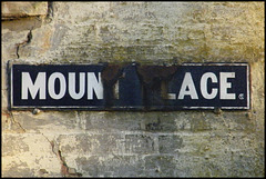 Mount Place street sign