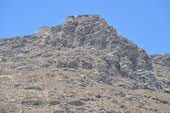 Castle of Megalo Chorio on the Island of Tilos