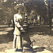 My paternal grandmother in a Milwaukee park, c. 1912. Taken by my grandfather before they wed.