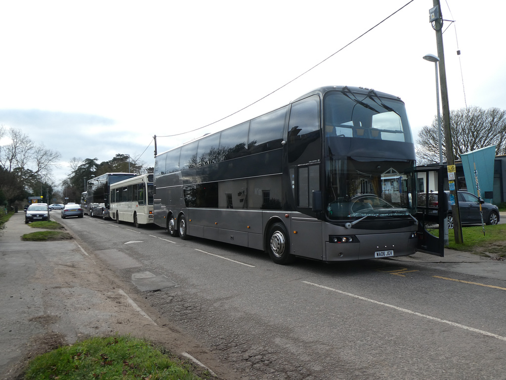 Grey’s of Ely vehicles at Fordham C of E School - 14 Dec 2021 (P1100226)