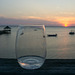 Study, Currituck Sound with glass