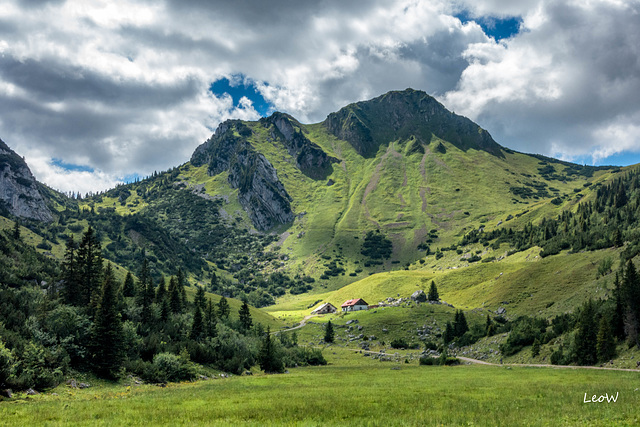 Großtiefenbachalm (1500 m) Großtiefenbachalm (1500 m)