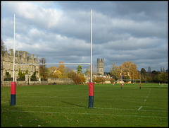 Merton Field rugby pitch