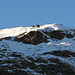 Last rays of sun on Mount Camino (2,388 m) in the Biella Alps