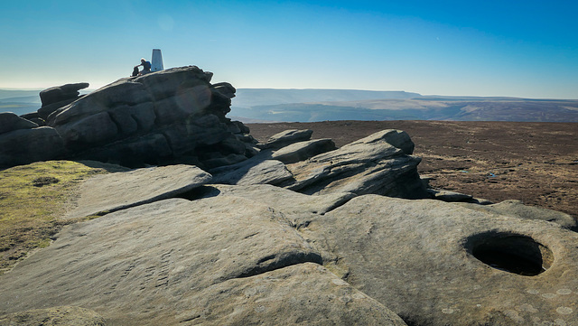 The gritstone rocks of... 'Back tor'