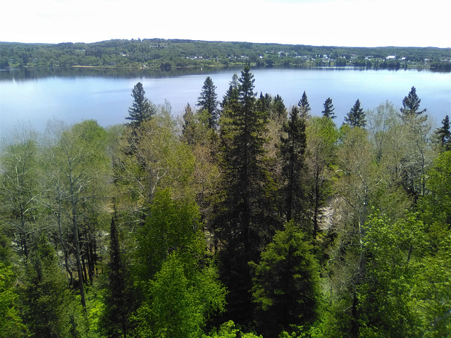 Le lac Bouchette vu de haut (3)