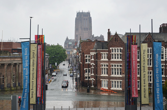 Liverpool in the Rain