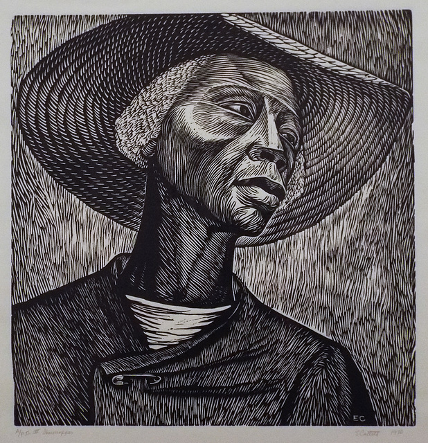 Sharecropper by Elizabeth Catlett in the Metropolitan Museum of Art, January 2023