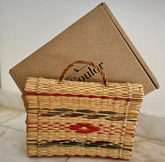 Portuguese basket and boots box.