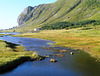 Rock Nubben and bog pond Spengervatnet