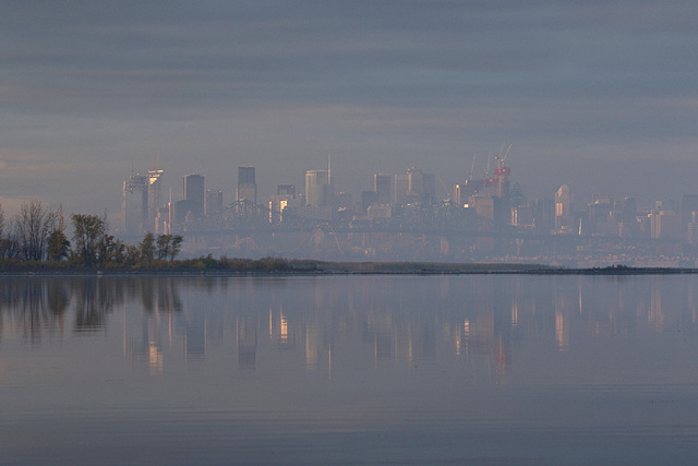 Montreal in the morning Fog