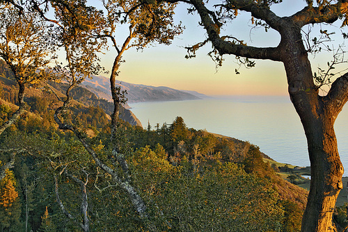 Jonathan Cohen - Sunset Over Big Sur – Viewed from Nepenthe Restaurant, Monterey County, California