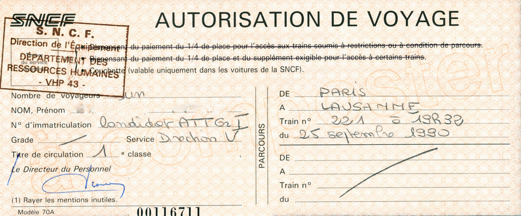 France autorisation