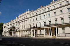 A Terrace in Belgrave Square, London designed by George Basevi