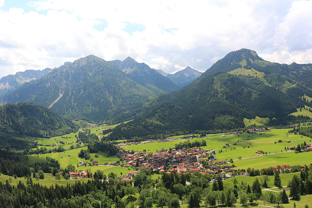 Kanzel viewpoint, Bad Hindelang, Germany.