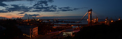 Одесса, Ночная Панорама Порта / Odessa, Night Panorama of the Sea Port