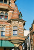 Detail of Queen's Chambers, Long Row, Nottingham