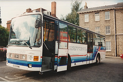Beeston’s Coaches E303 FMV in Bury St. Edmunds – 9 Sep 1994