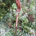brown owl sculpture