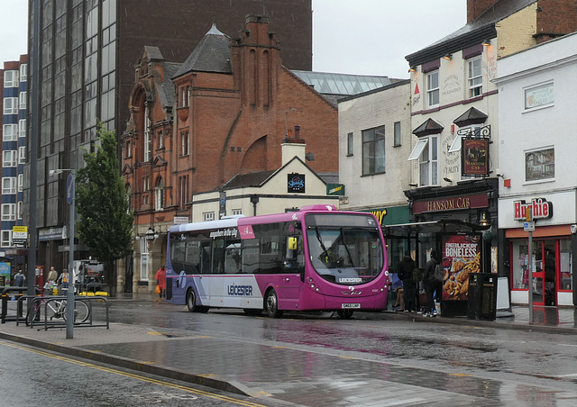 First Leicester Citybus 63357 (SM65 LNP) in Leicester - 27 Jul 2019 (P1030392)