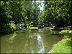 summer green at Isis Bridge