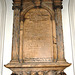 Memorial To Henry Robinson, Holy Trinity Church, Boar Lane, Leeds, West Yorkshire