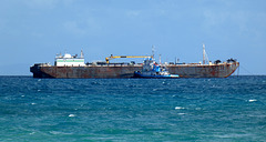 Unidentified Ship off Vigie Beach
