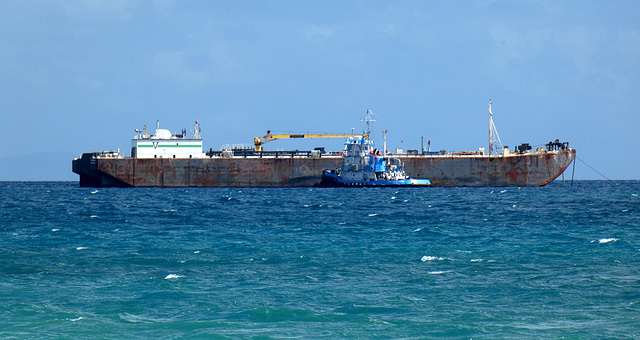 Unidentified Ship off Vigie Beach