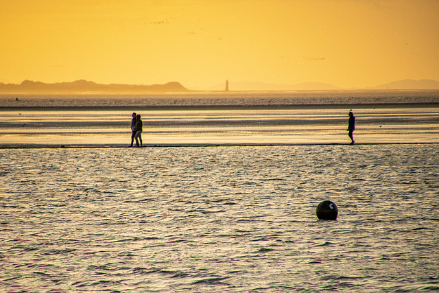 Marine lake, West Kirby