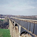 Pontcysyllte Aqueduct. (Scan from February 1990)