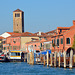 Murano mit Glockenturm der Basilica di Santi Maria e Donato