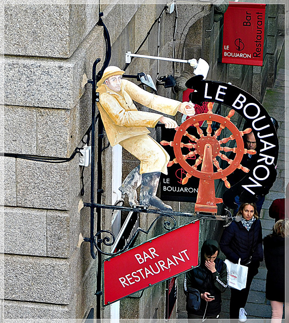 Enseigne à Saint Malo (35)