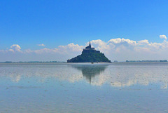 P1380599- Le Mont-St-Michel - Traversée baie Mont-St-Michel  01 juillet 2021