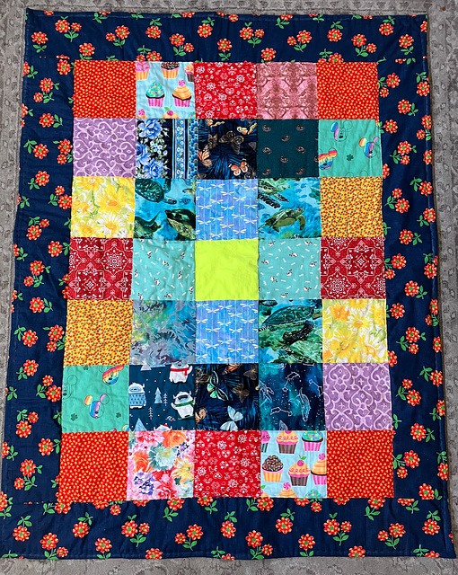 Pandemic quilting: Color for Chloe