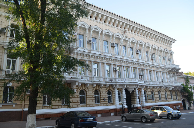 Здание ГУМВД Украины в Одесской области (арх. В. И. Прохаска, 1899-1900)