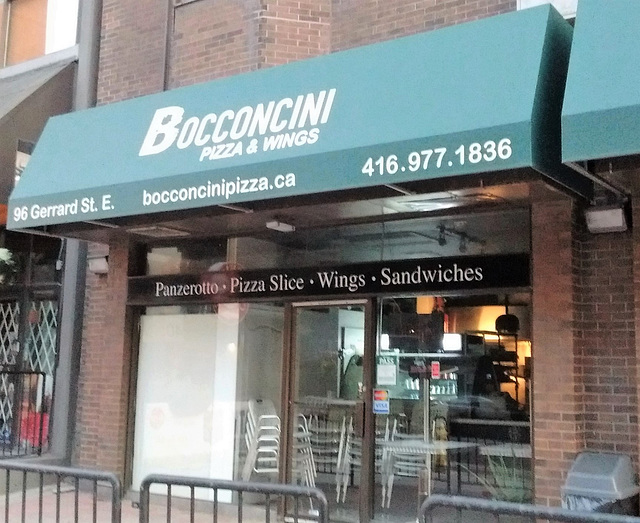 Bocconcini pizza & wings