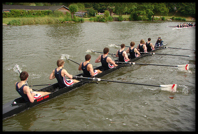 Keble rowing team