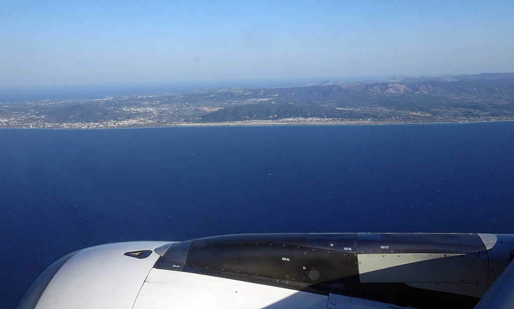 Der Flughafen Rhodos-Dionisos ist bald erreicht