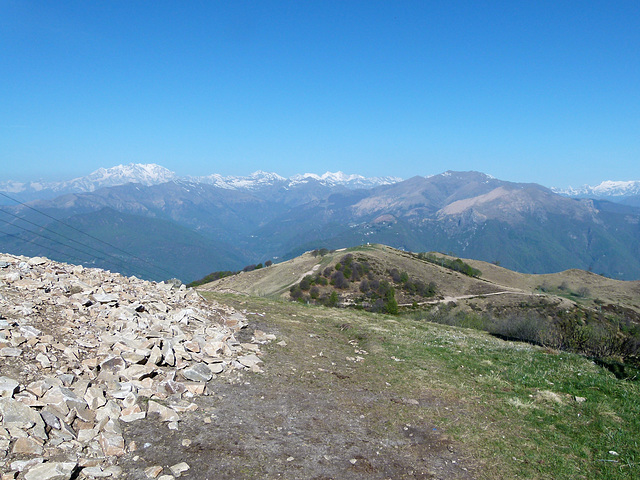 Oben auf dem Mottarone