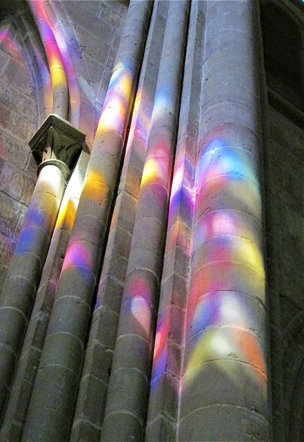 Colours, St.Pierre Cathedral, Geneva.