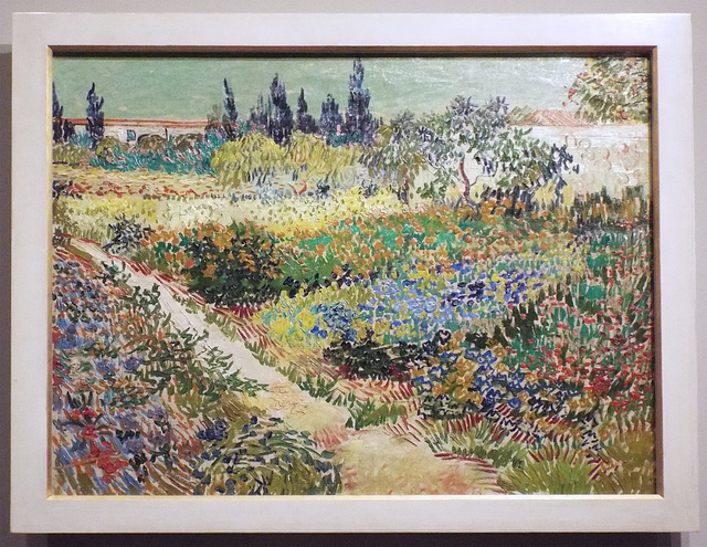Garden at Arles by Van Gogh in the Metropolitan Museum of Art, July 2023