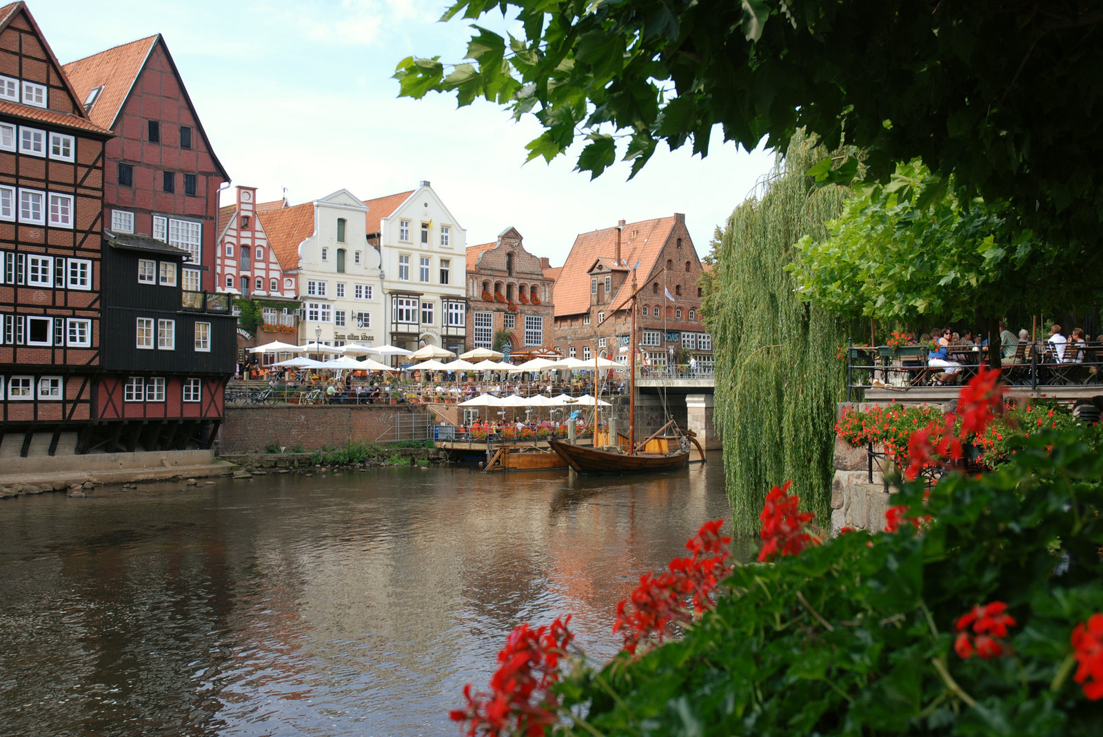 An der Ilmenau in Lüneburg