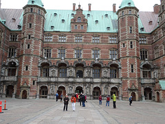 The Inner Courtyard Frederiksborg Castle