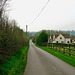 Looking south along Drive Fields