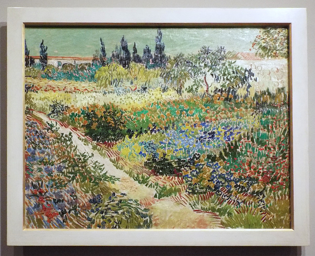 Garden at Arles by Van Gogh in the Metropolitan Museum of Art, July 2023