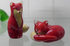 Langham Glass foxes