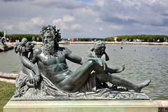 Statue du parterre d'eau du Château de Versailles