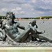 Statue du parterre d'eau du Château de Versailles