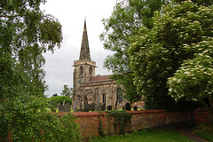 Saint Mary's Church, Rolleston on Dove, Staffordshire